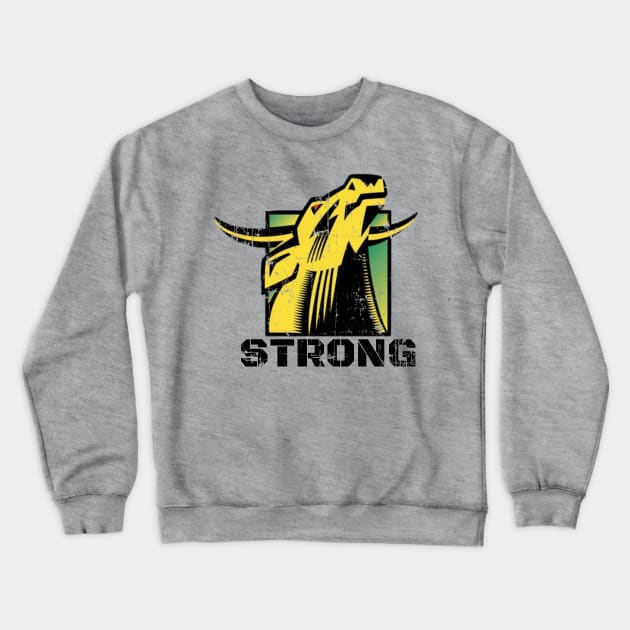 STRONG BULL BODYBUILDING Crewneck Sweatshirt by MuscleTeez